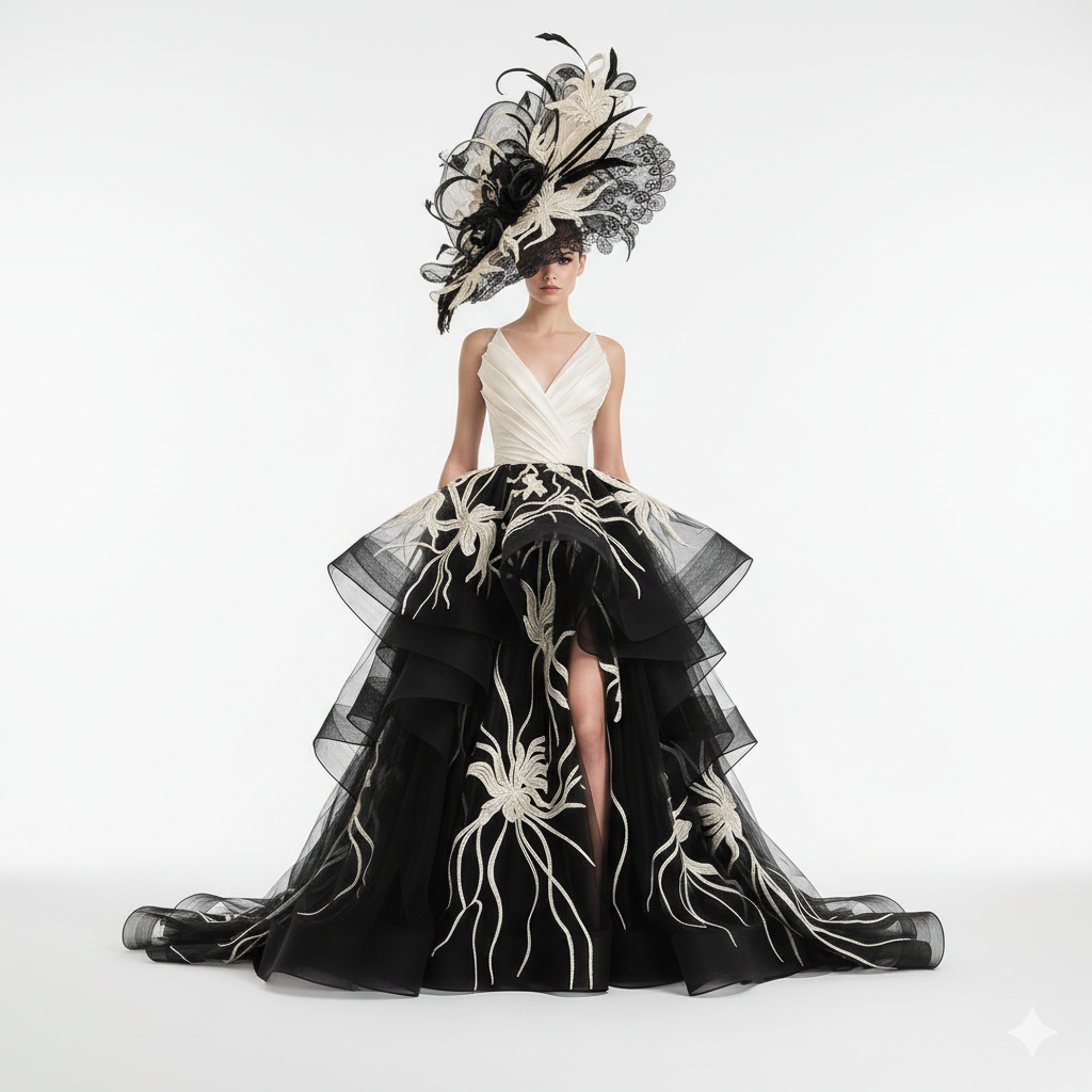 Red carpet look options